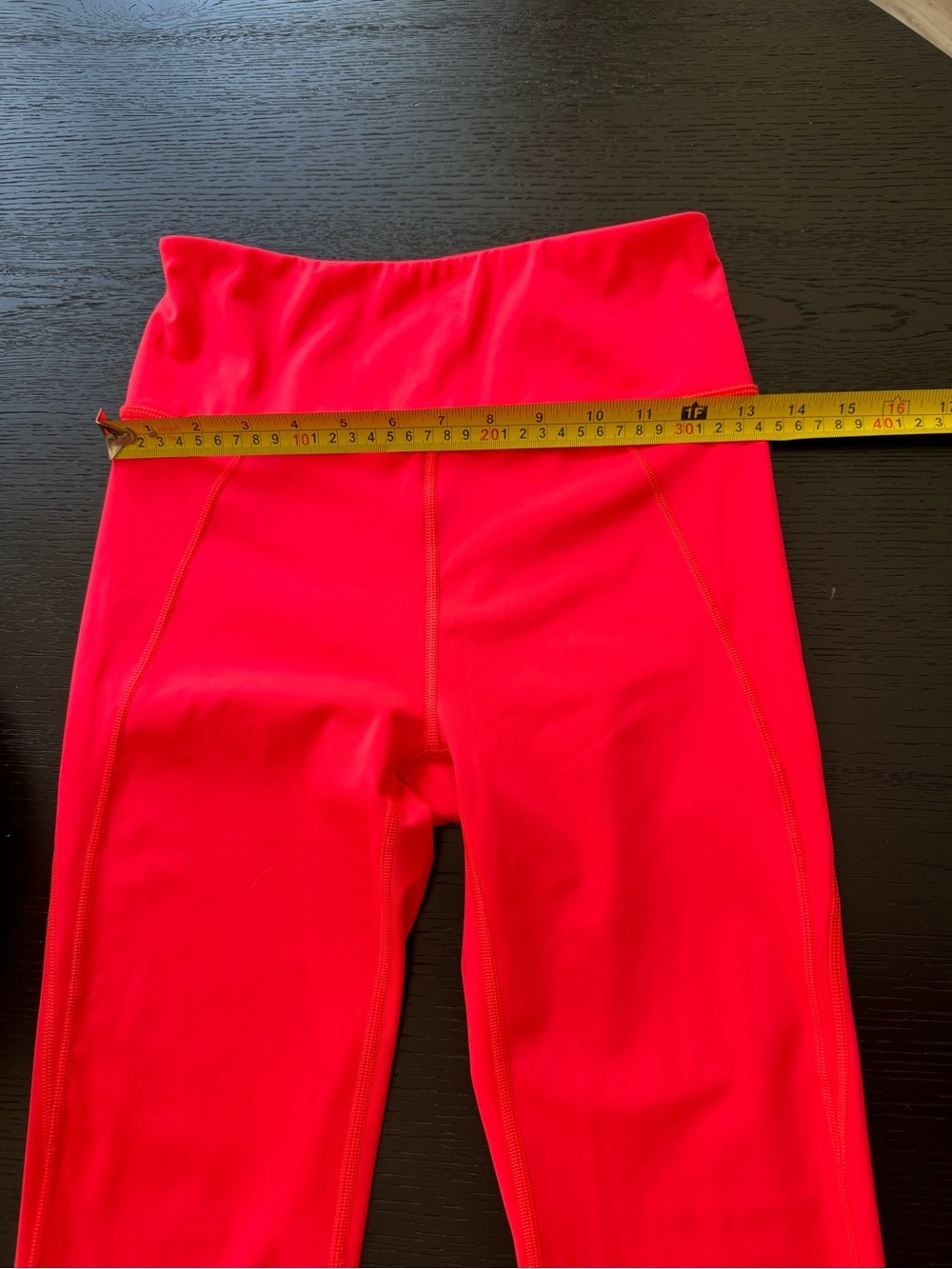 SAVAGE X FENTY Leggings Sky-Hi High Waist Stretch Pant Pocket Coral - Picture 8 of 8